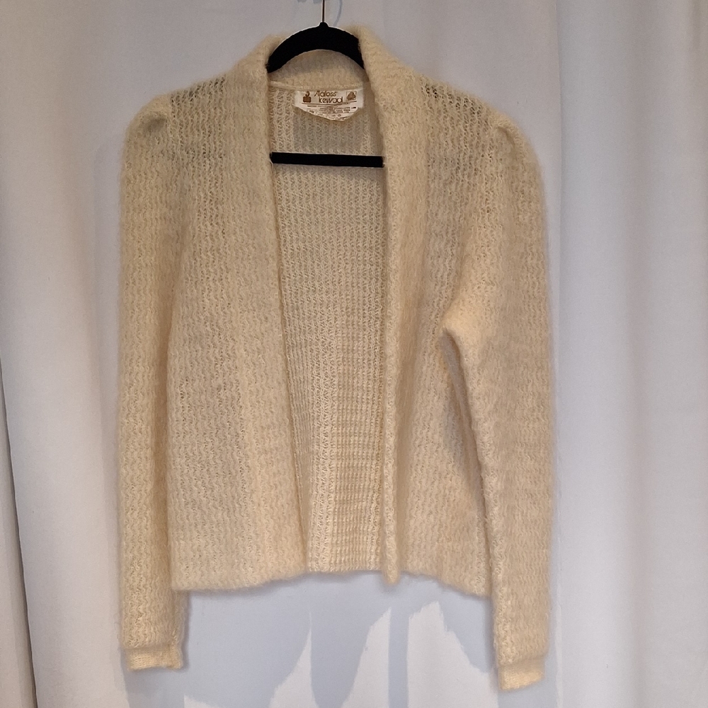 Alagiss Icewool Women's Cream Sweater Cardigan Size M